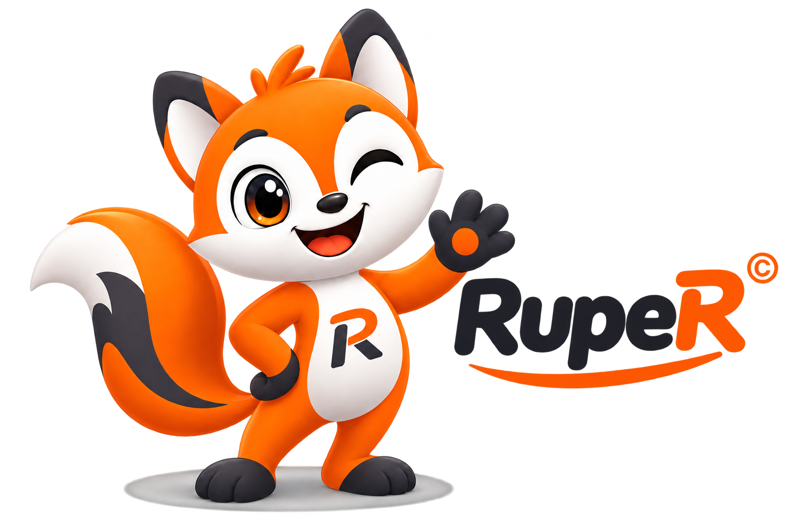 Ruper, la mascotte et le nom de l’application